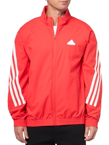 adidas Men's Future Icons Three Stripes Woven Track Top, Bright